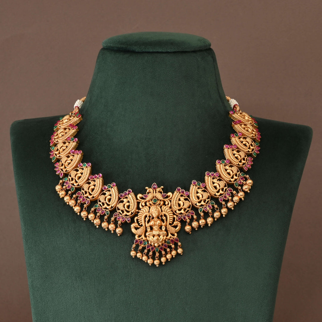 Temple Necklace Set
