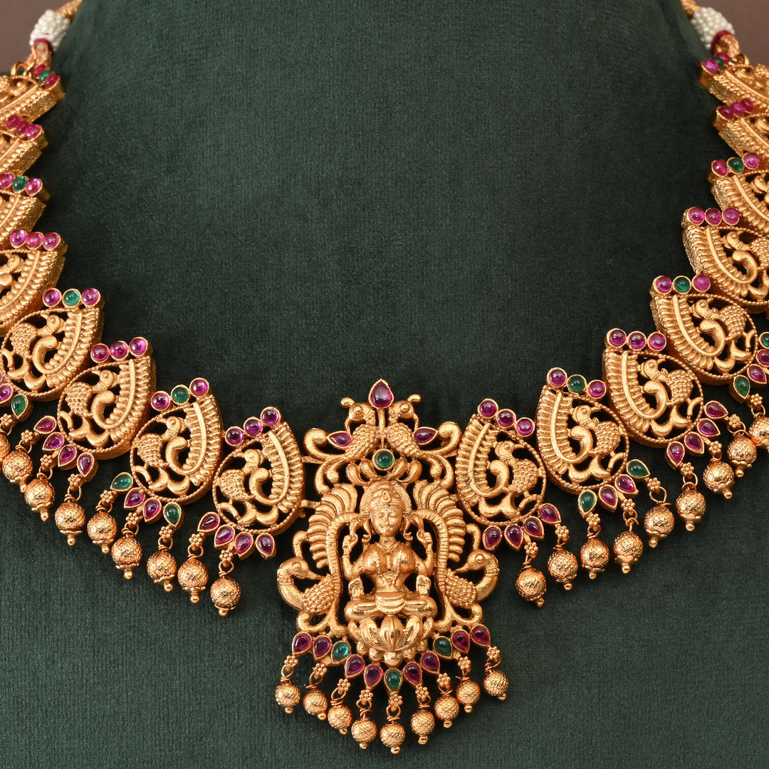 Temple Necklace Set