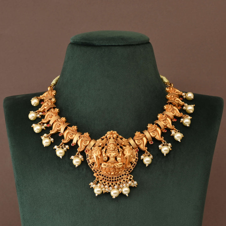 Temple Necklace Set