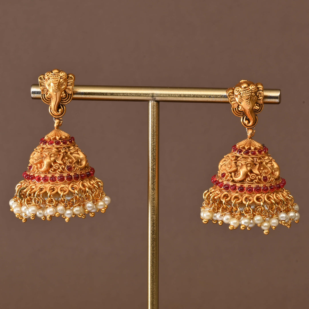 Temple Necklace Set