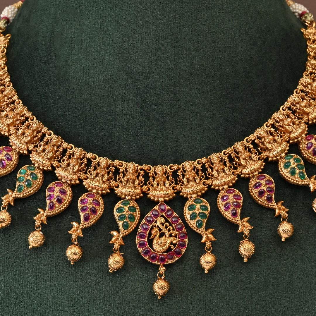 Temple Necklace Set