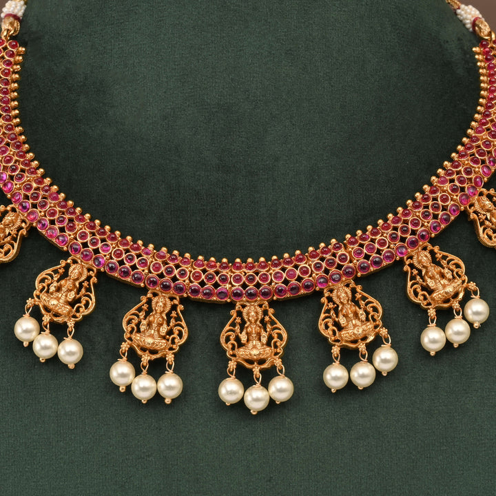 Temple Necklace Set