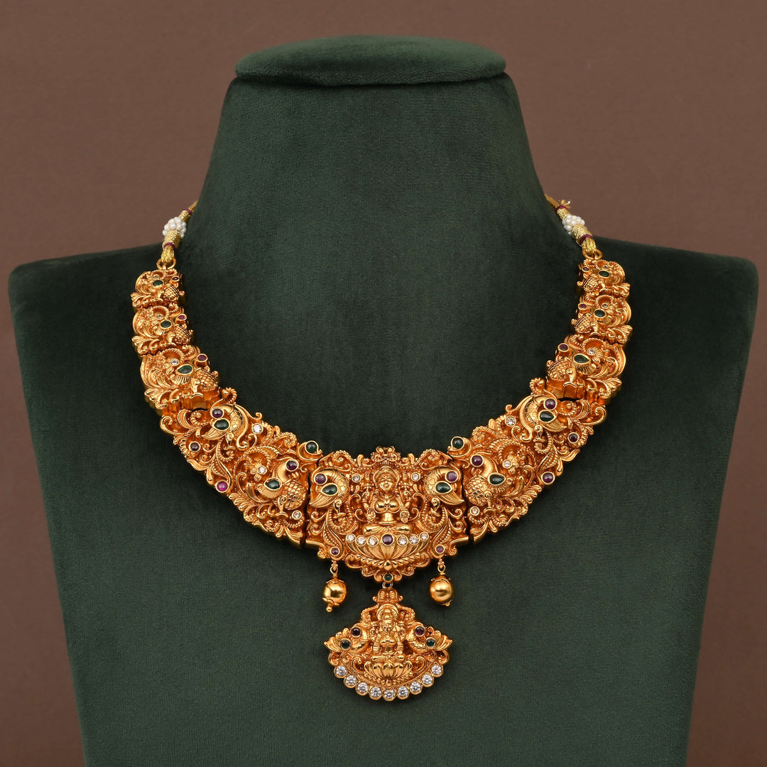 Temple Necklace Set