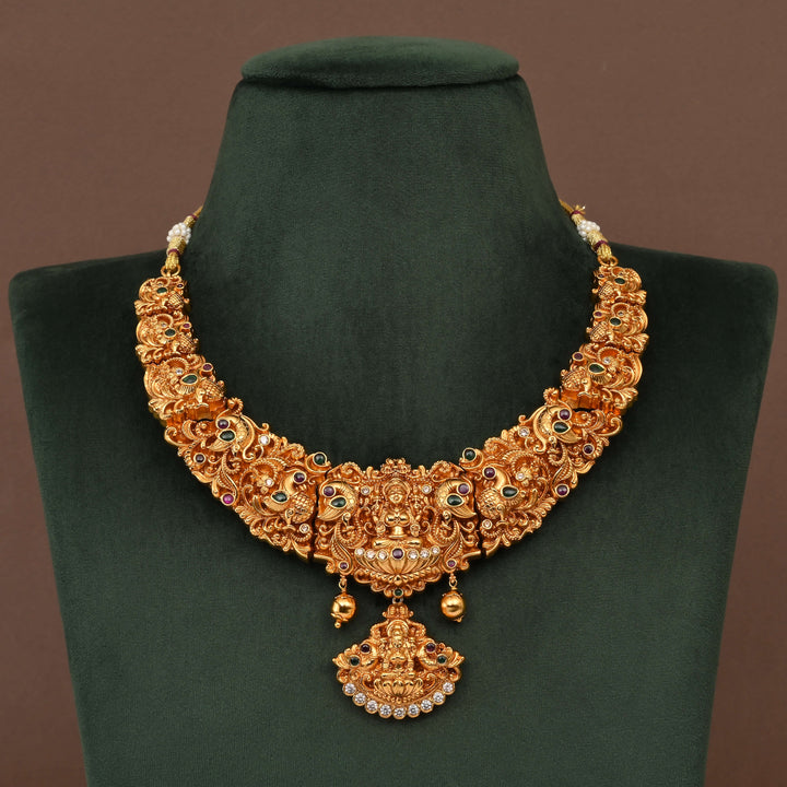 Temple Necklace Set
