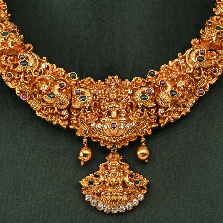 Temple Necklace Set