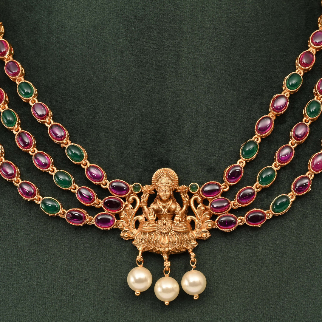 Temple Necklace Set
