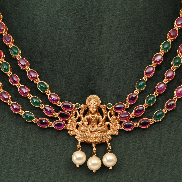 Temple Necklace Set