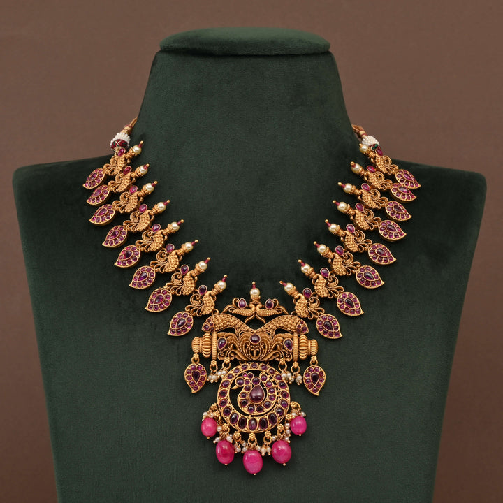 Temple Necklace Set