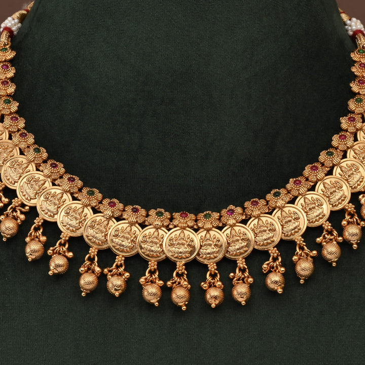 Temple Necklace Set