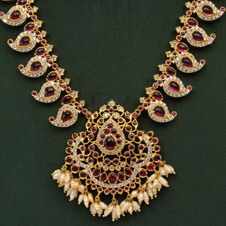 Temple Necklace Set