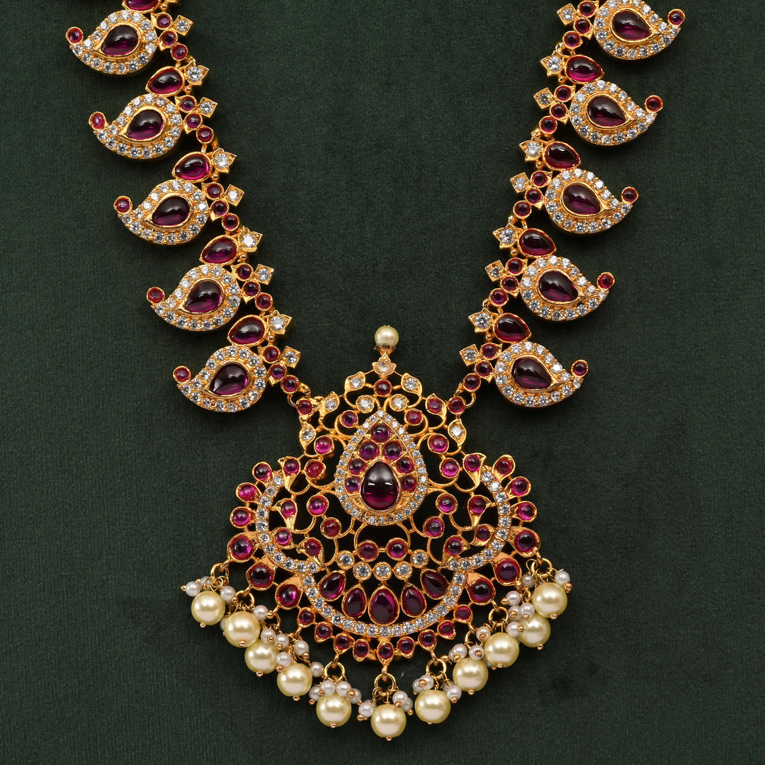 Temple Necklace Set