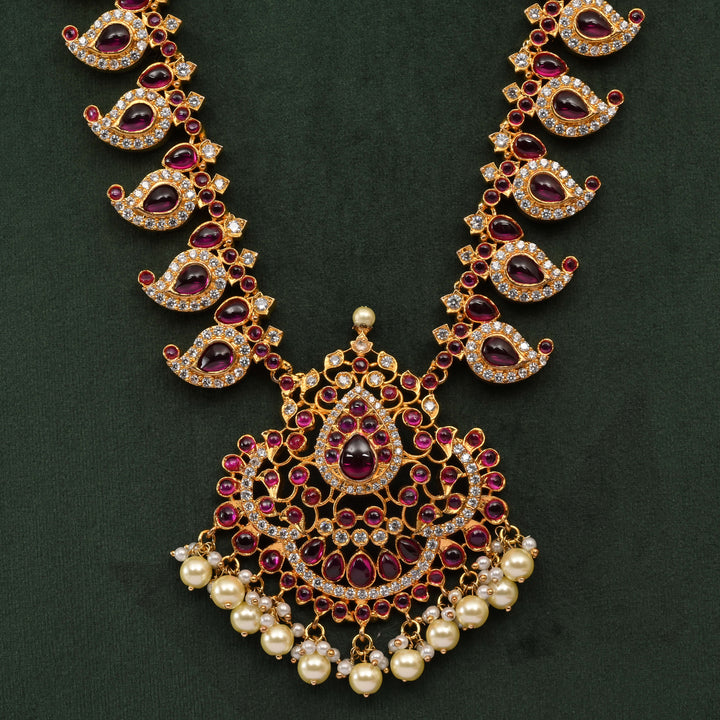 Temple Necklace Set