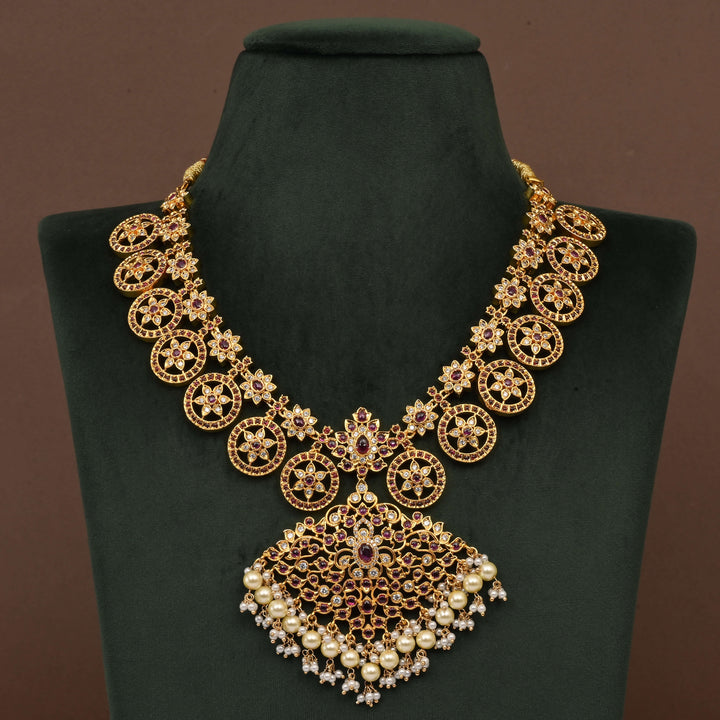 Temple Necklace Set