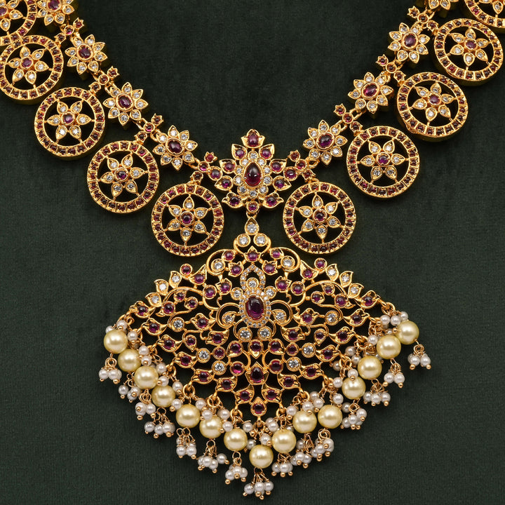 Temple Necklace Set