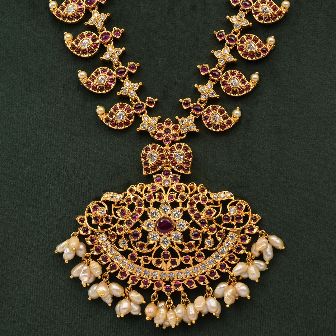 Temple Necklace Set