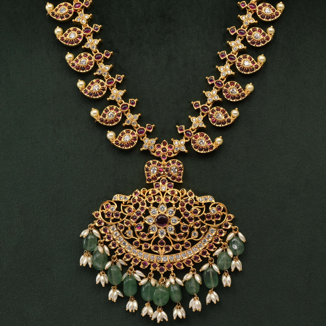 Temple Necklace Set