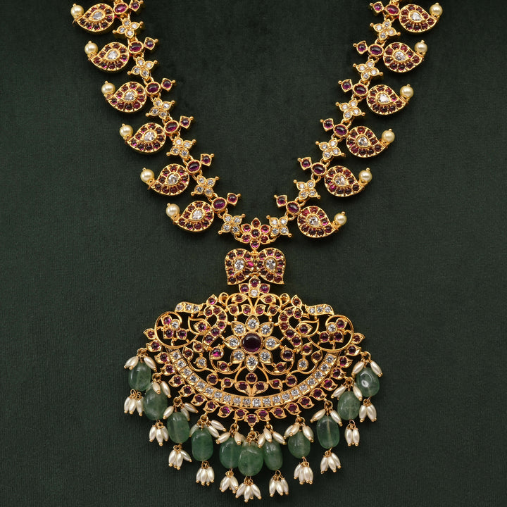 Temple Necklace Set