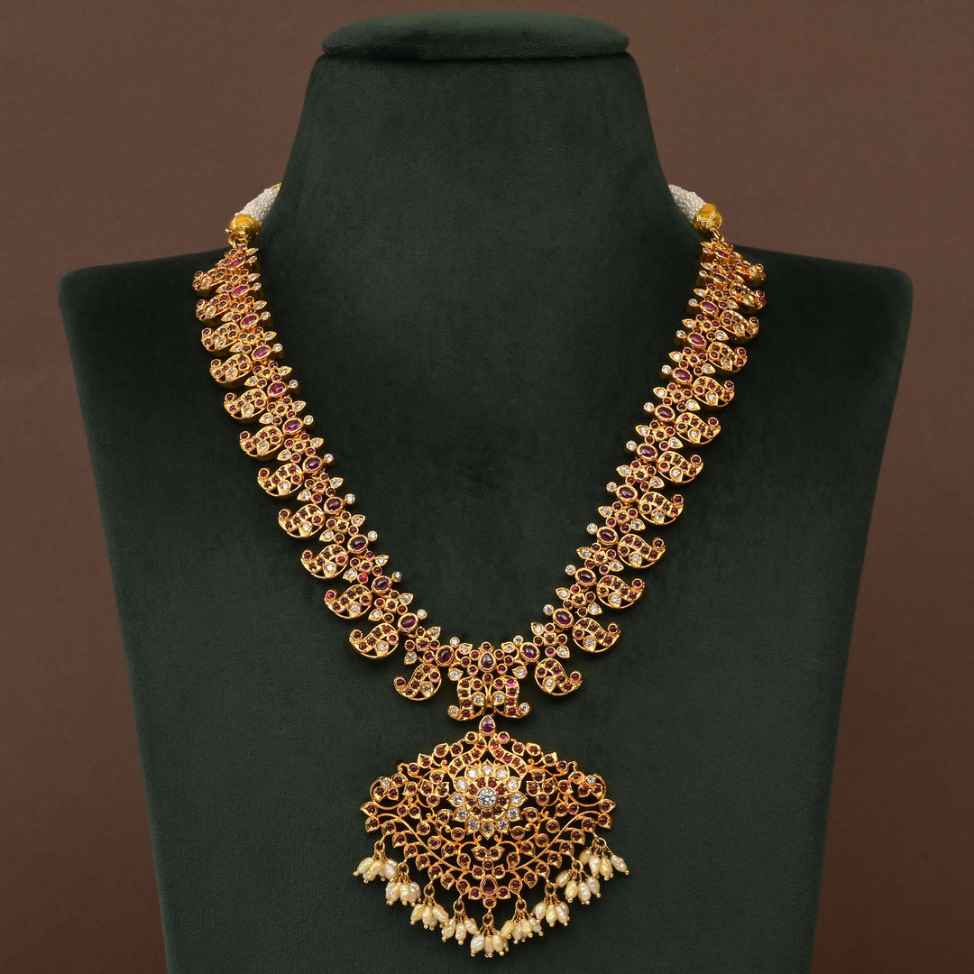 Temple Necklace Set