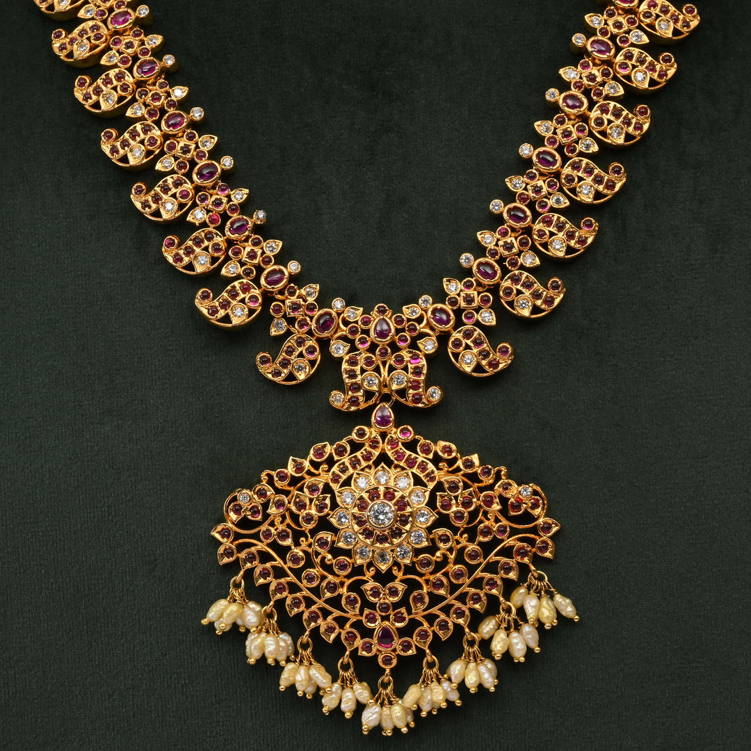 Temple Necklace Set