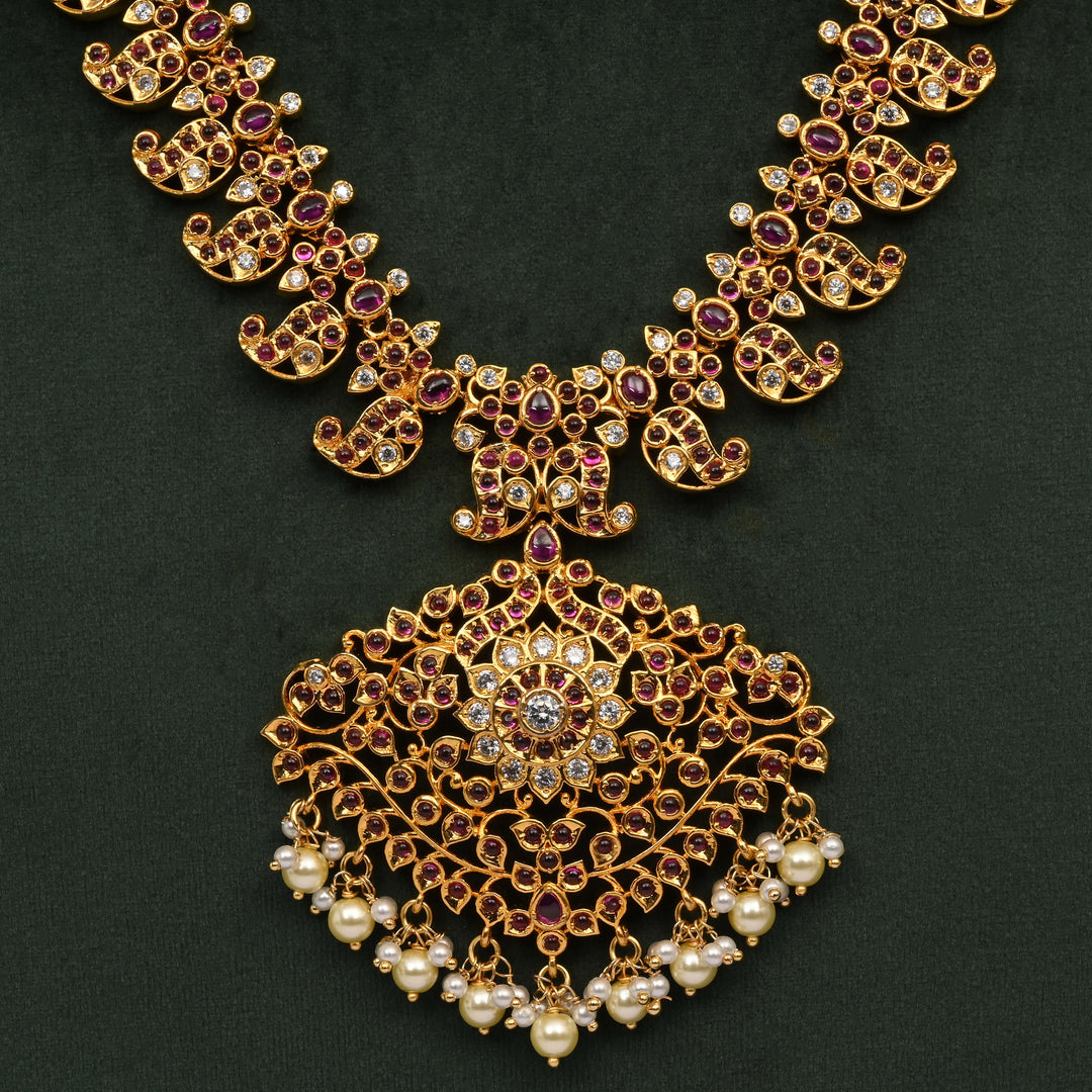 Temple Necklace Set