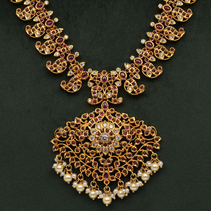 Temple Necklace Set