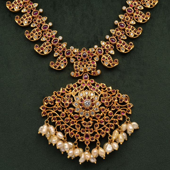 Temple Necklace Set
