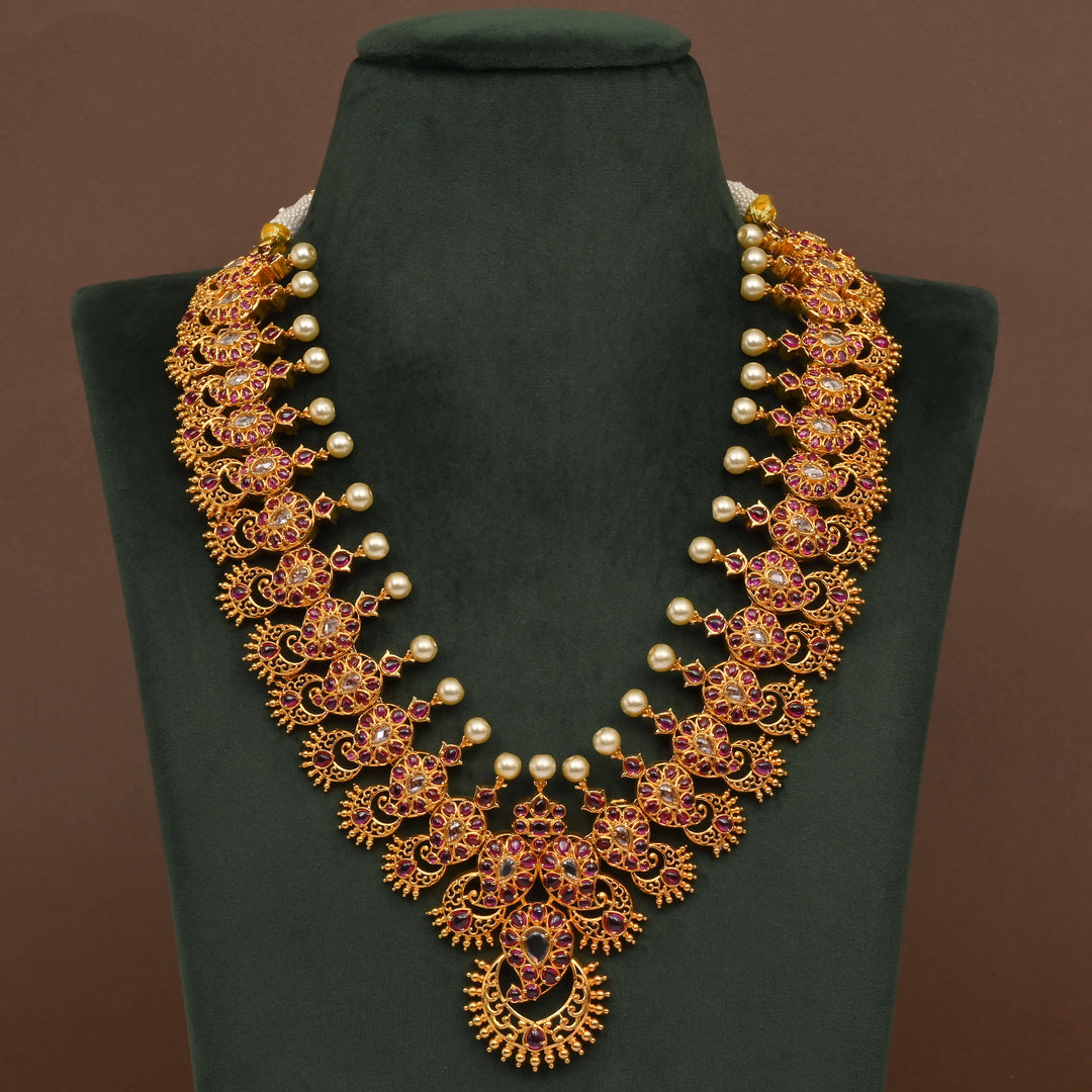 Temple Necklace Set