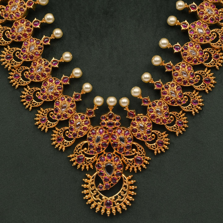 Temple Necklace Set