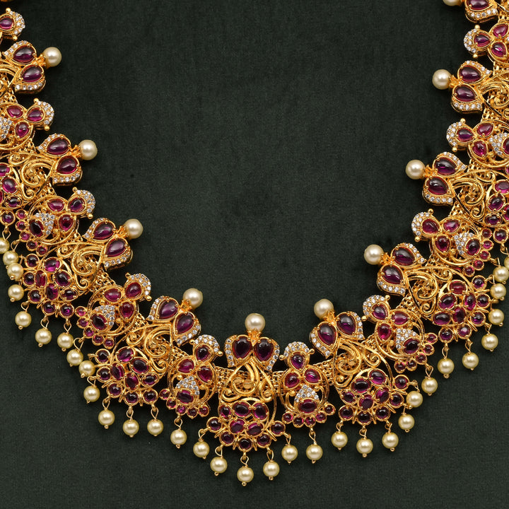 Temple Necklace Set