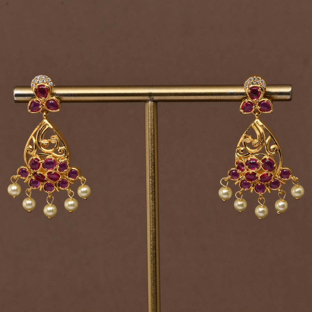 Temple Necklace Set