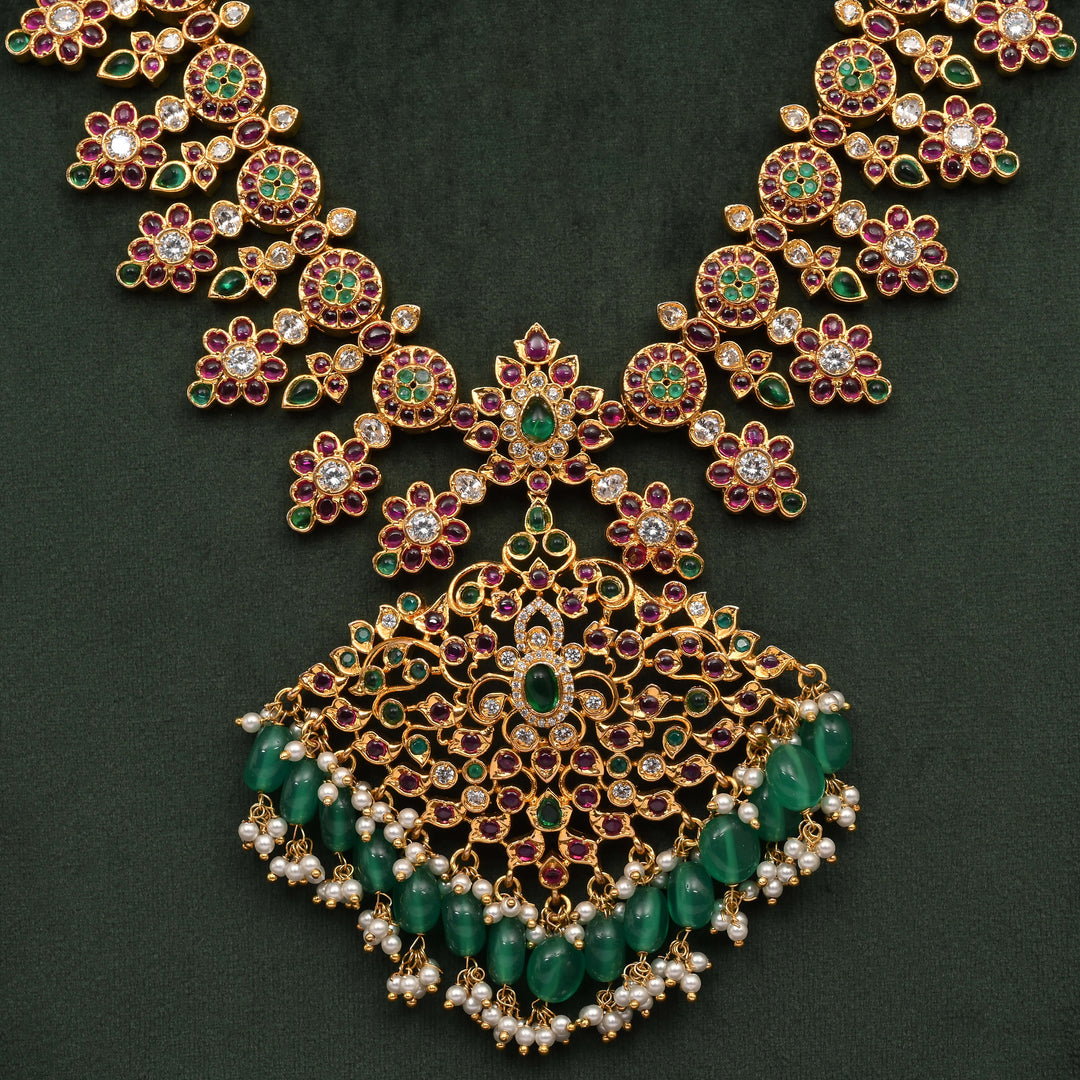Temple Necklace Set