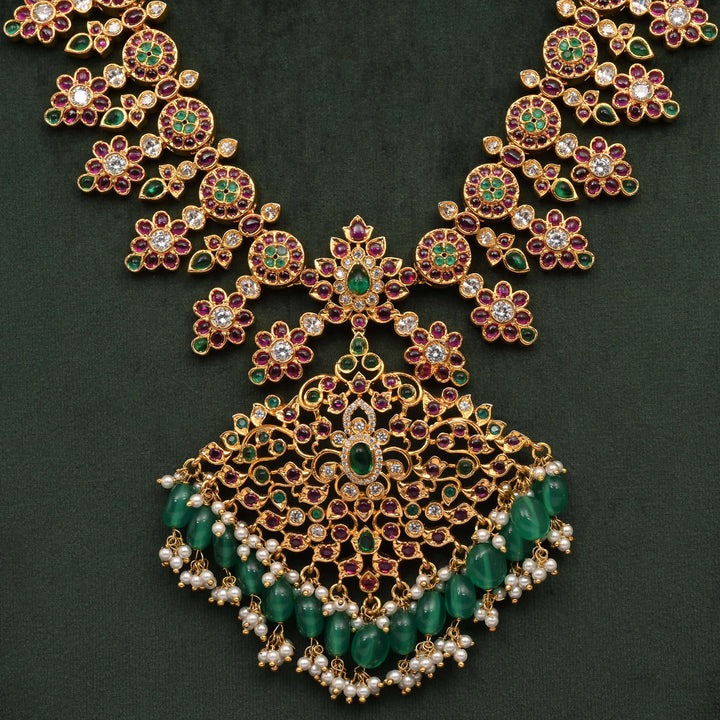 Temple Necklace Set