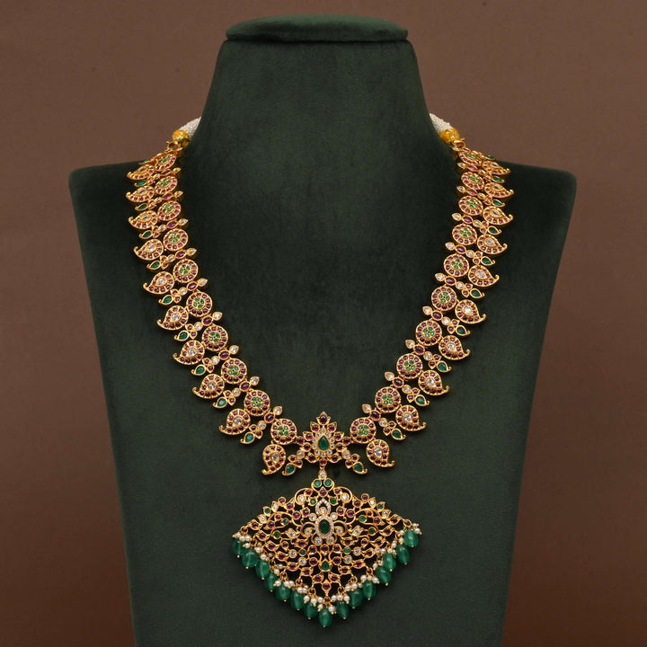 Temple Necklace Set