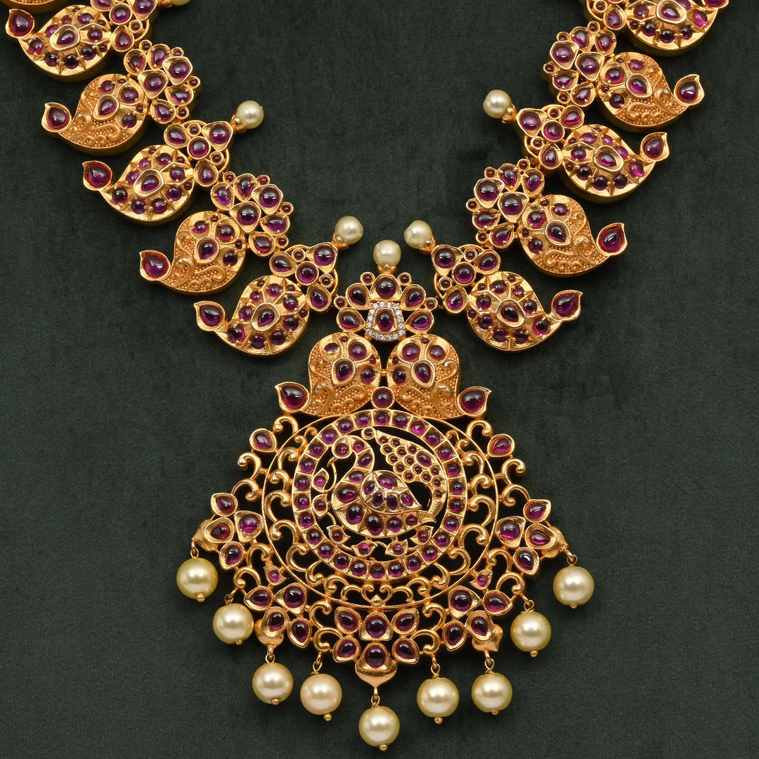 Temple Necklace Set