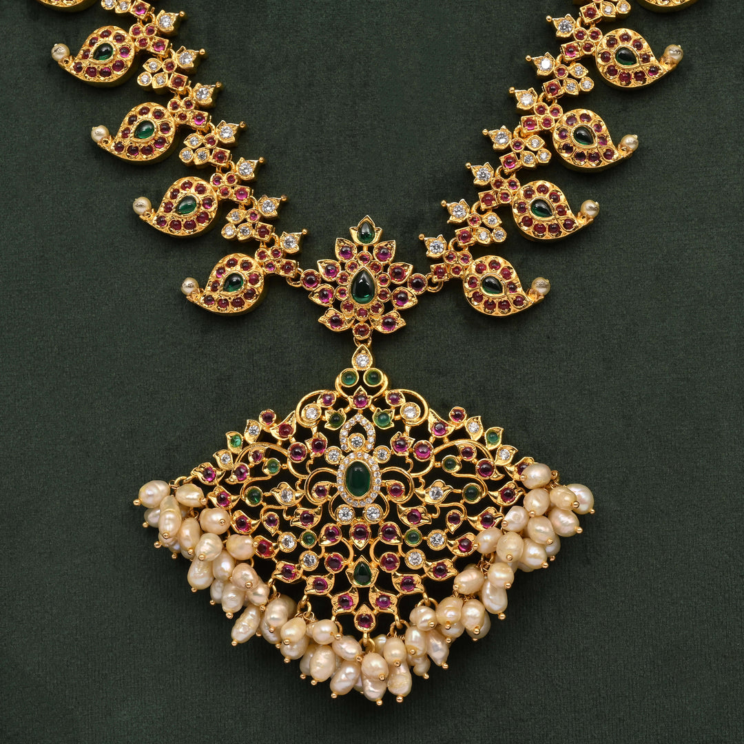 Temple Necklace Set