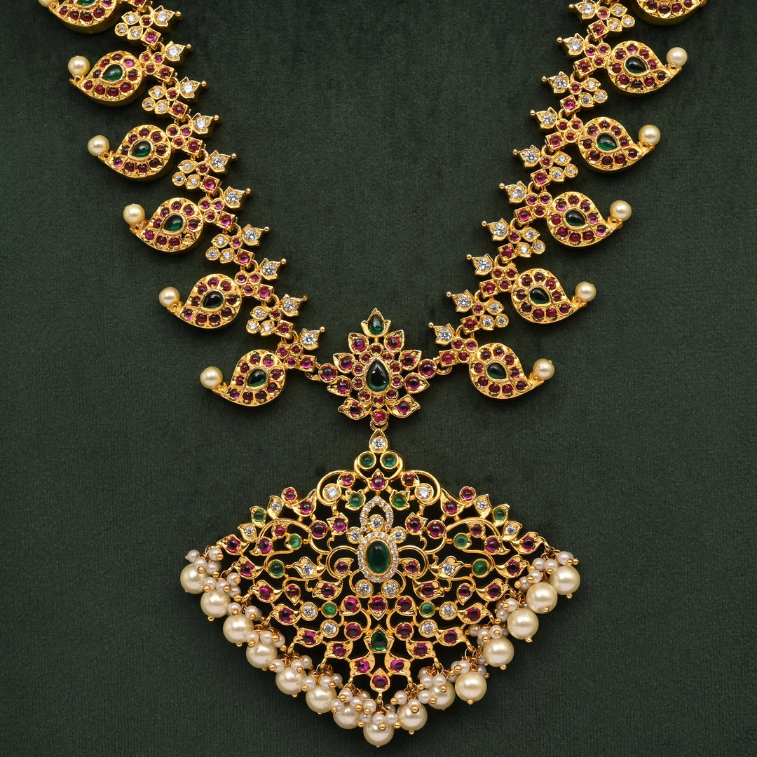 Temple Necklace Set