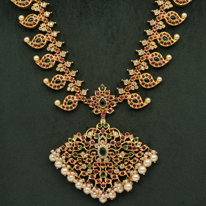 Temple Necklace Set
