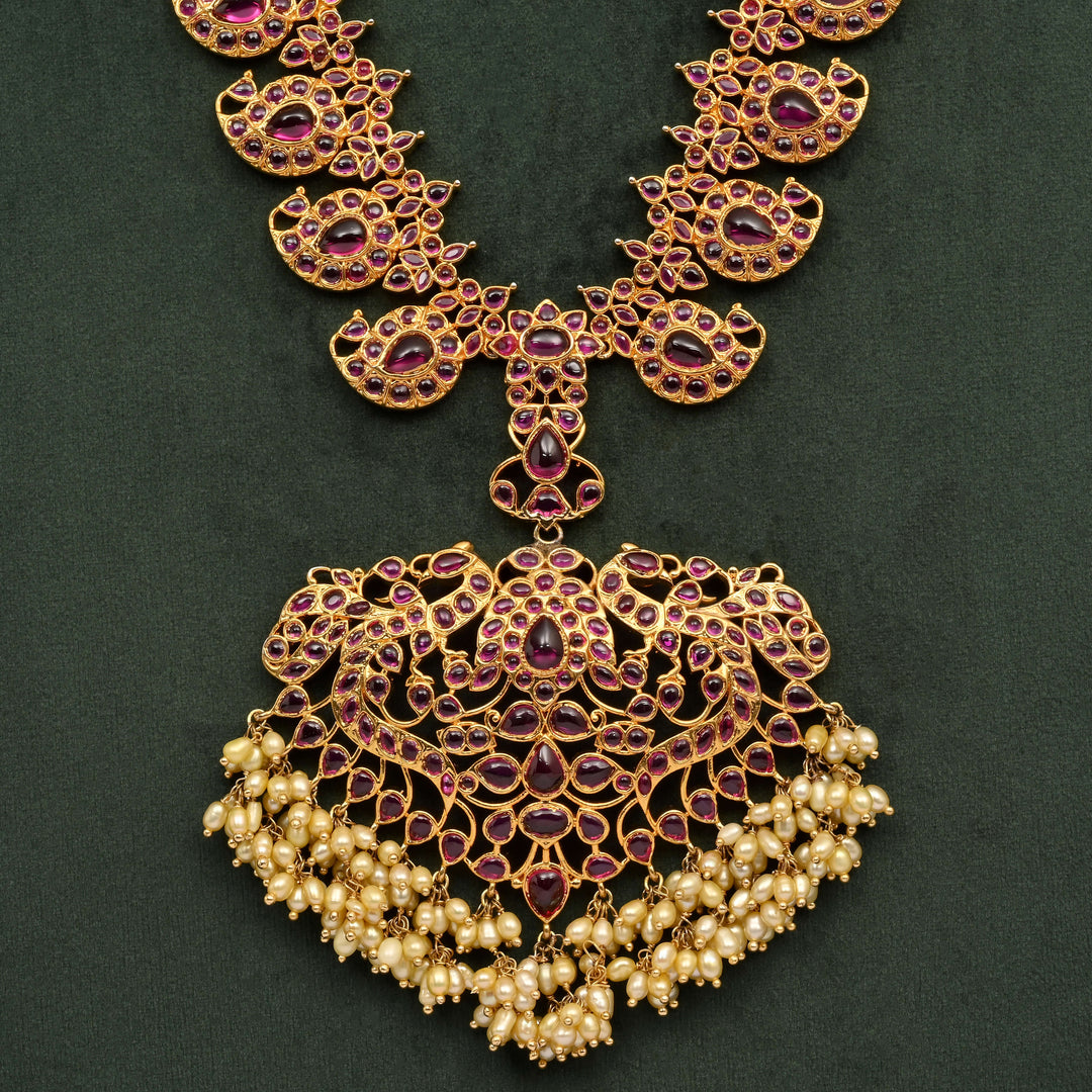 Temple Necklace Set