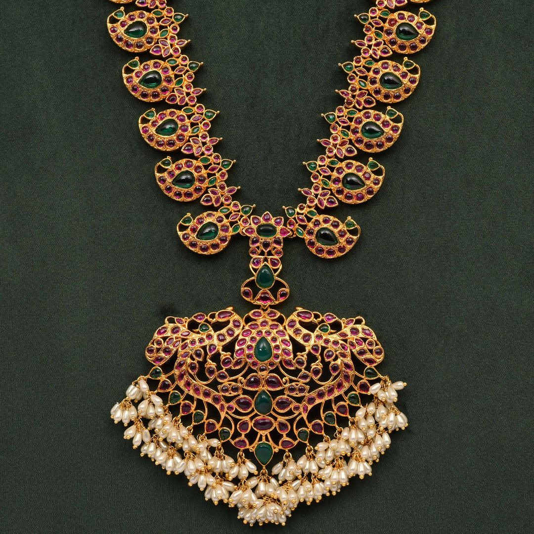 Temple Necklace Set