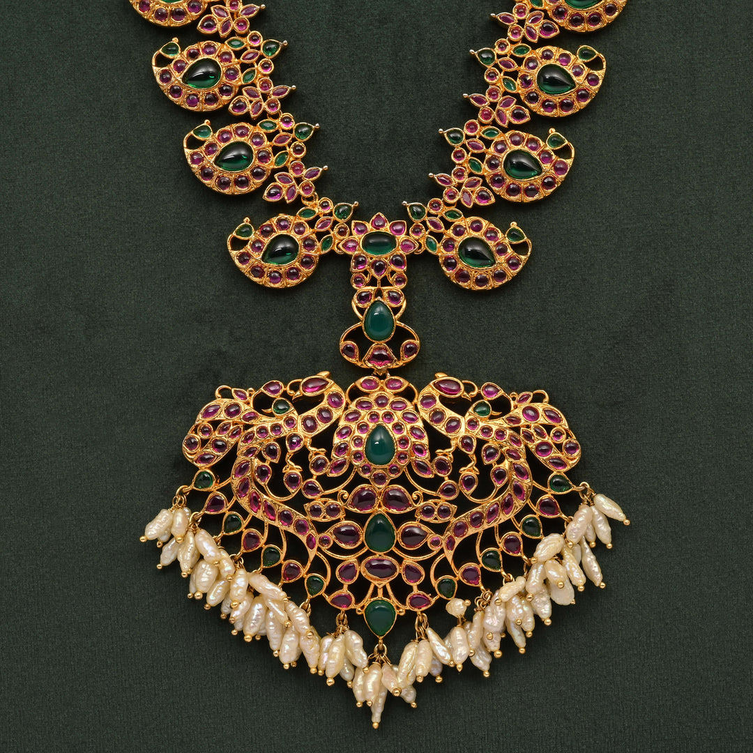 Temple Necklace Set