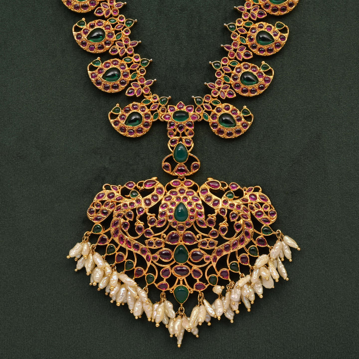 Temple Necklace Set