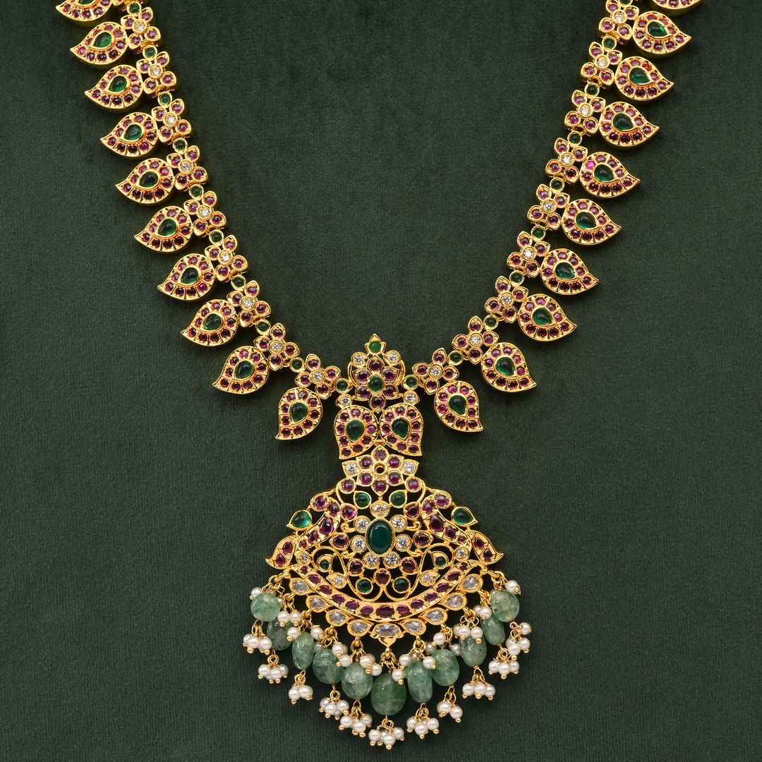 Temple Necklace Set