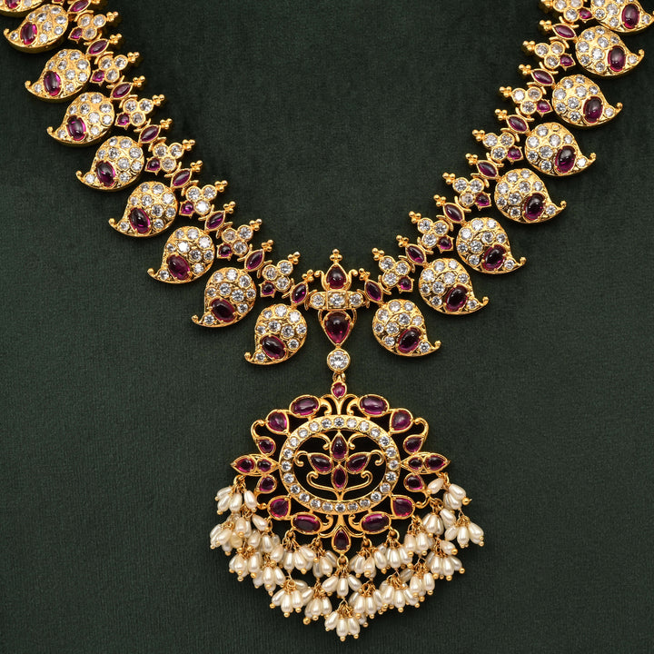 Temple Necklace Set