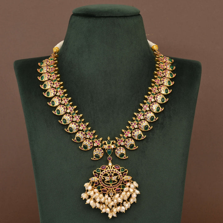 Temple Necklace Set