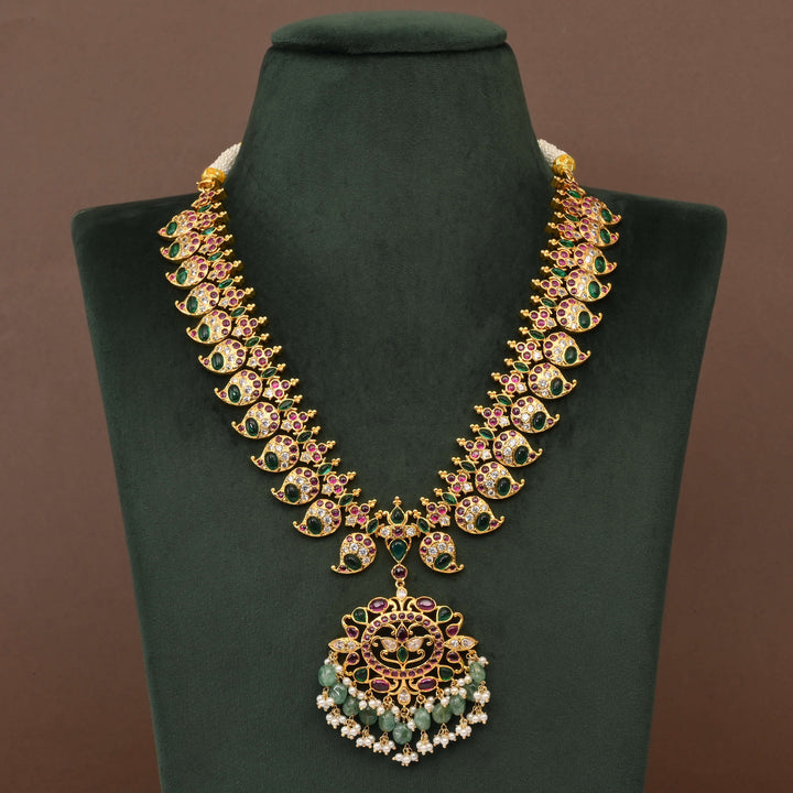 Temple Necklace Set