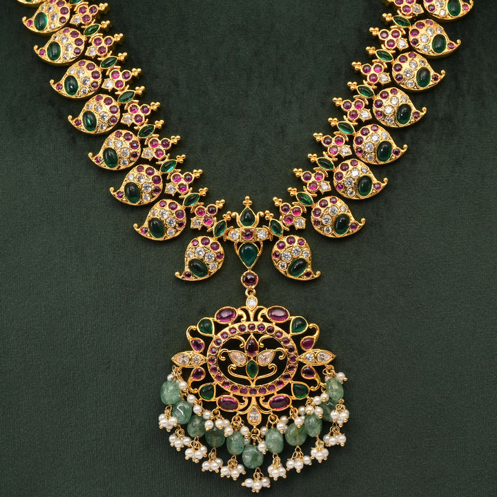 Temple Necklace Set