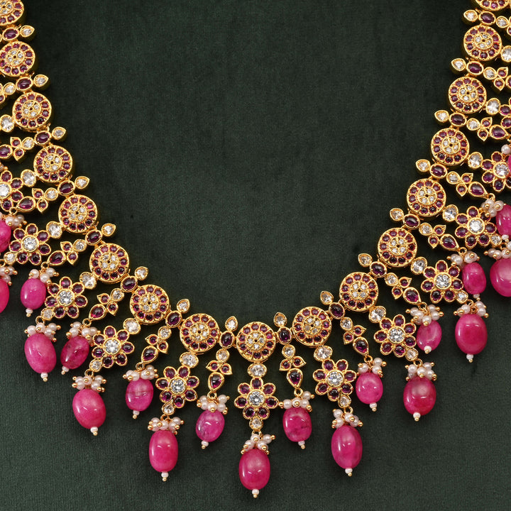Temple Necklace Set