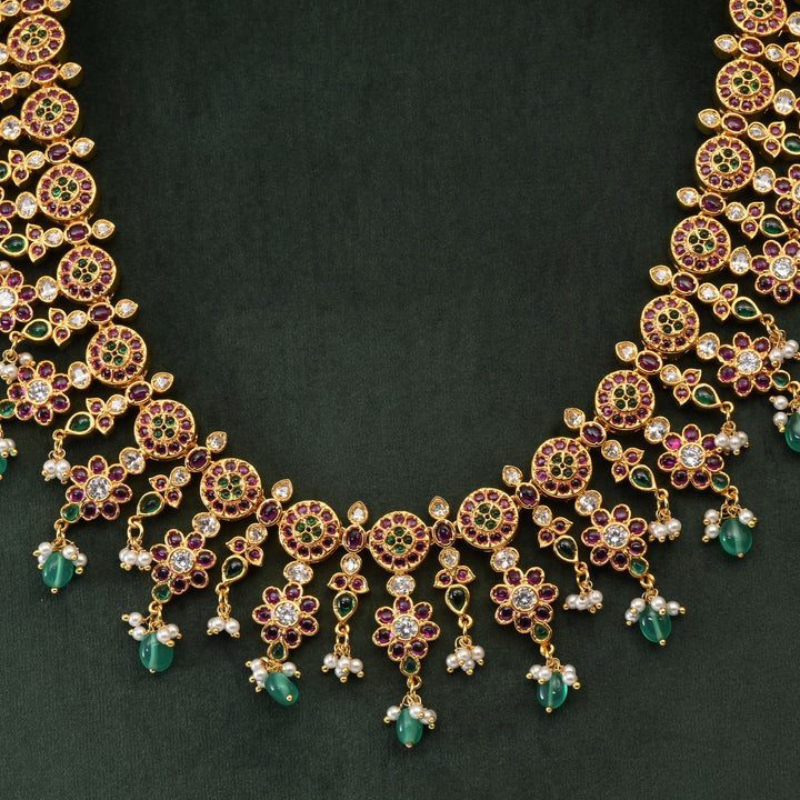 Temple Necklace Set