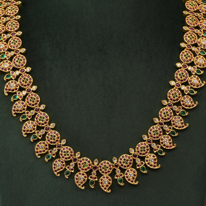Temple Necklace Set