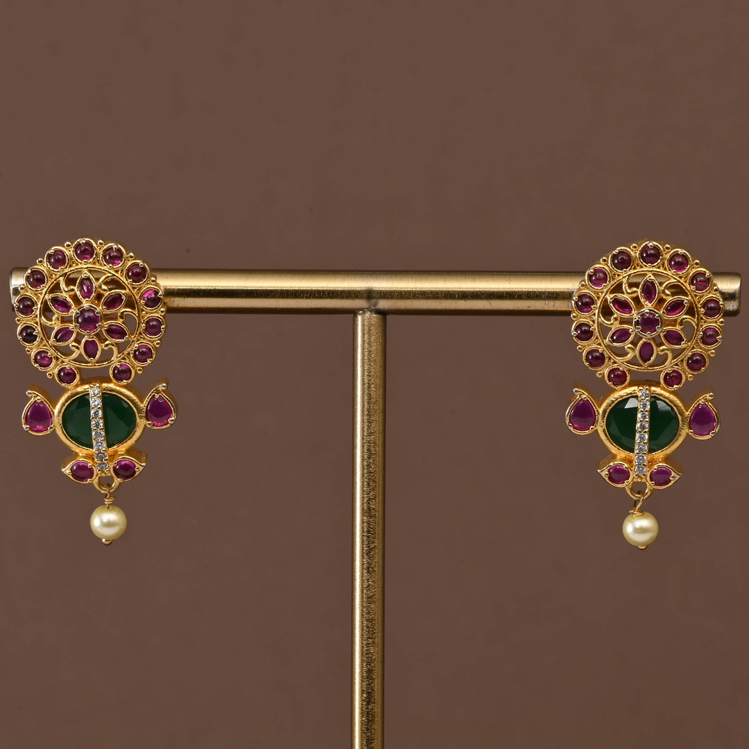 Temple Necklace Set